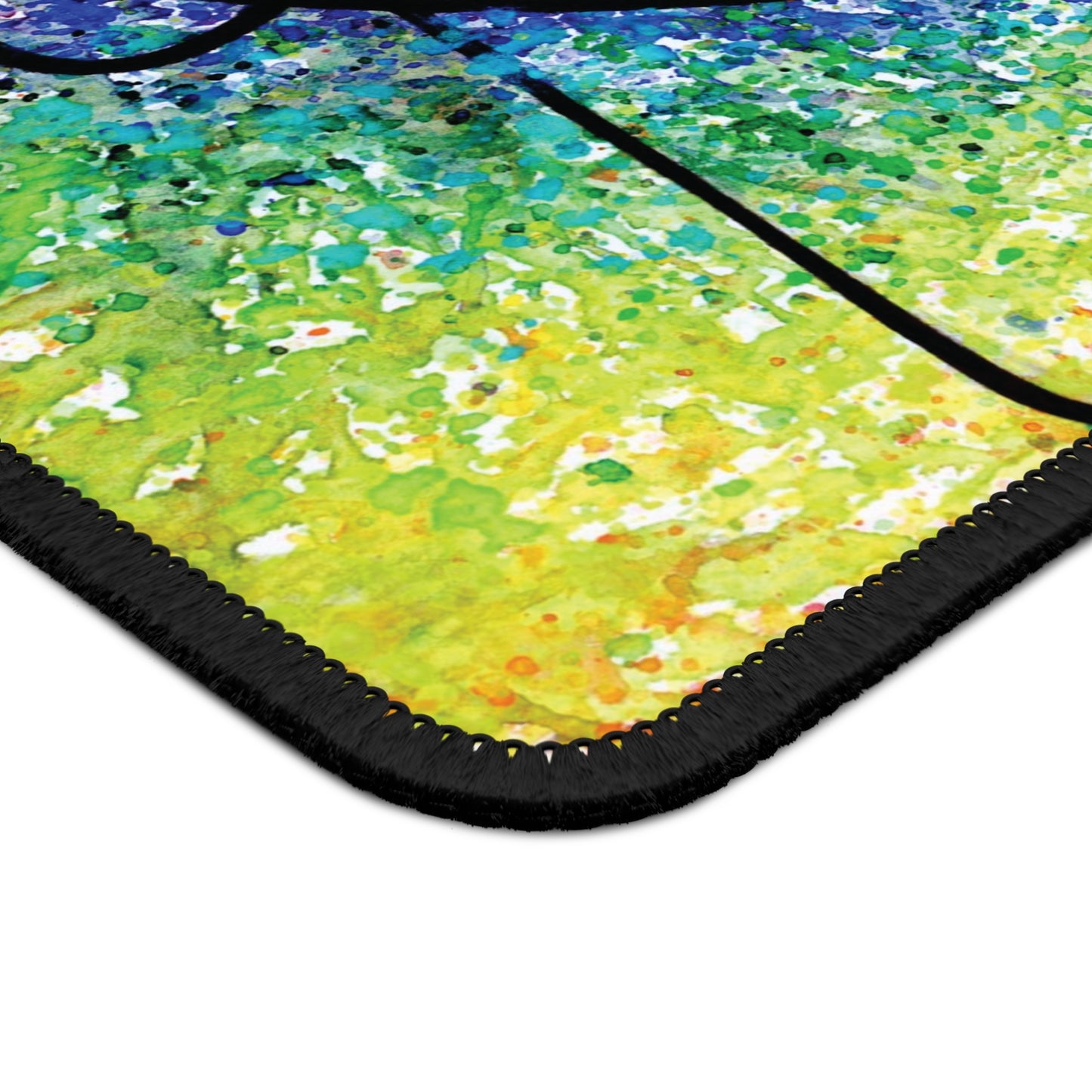 BTS Love Yourself : Answer Rainbow Gradient Watercolor Painting - Gaming Mouse Pad