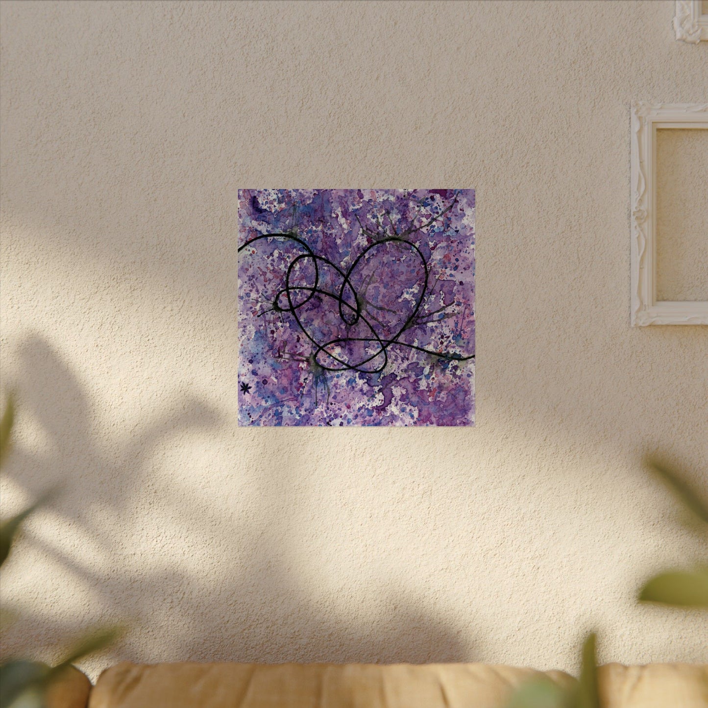 BTS Love Yourself : Answer Watercolor Painting - Textured Watercolor Matte Posters