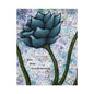 Grow. Thrive. F*ck The Patriarchy. Lotus Watercolor Painting - Textured Watercolor Matte Posters