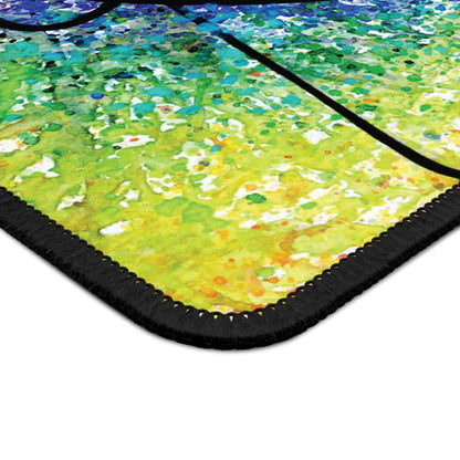 BTS Love Yourself : Answer Rainbow Gradient Watercolor Painting - Gaming Mouse Pad