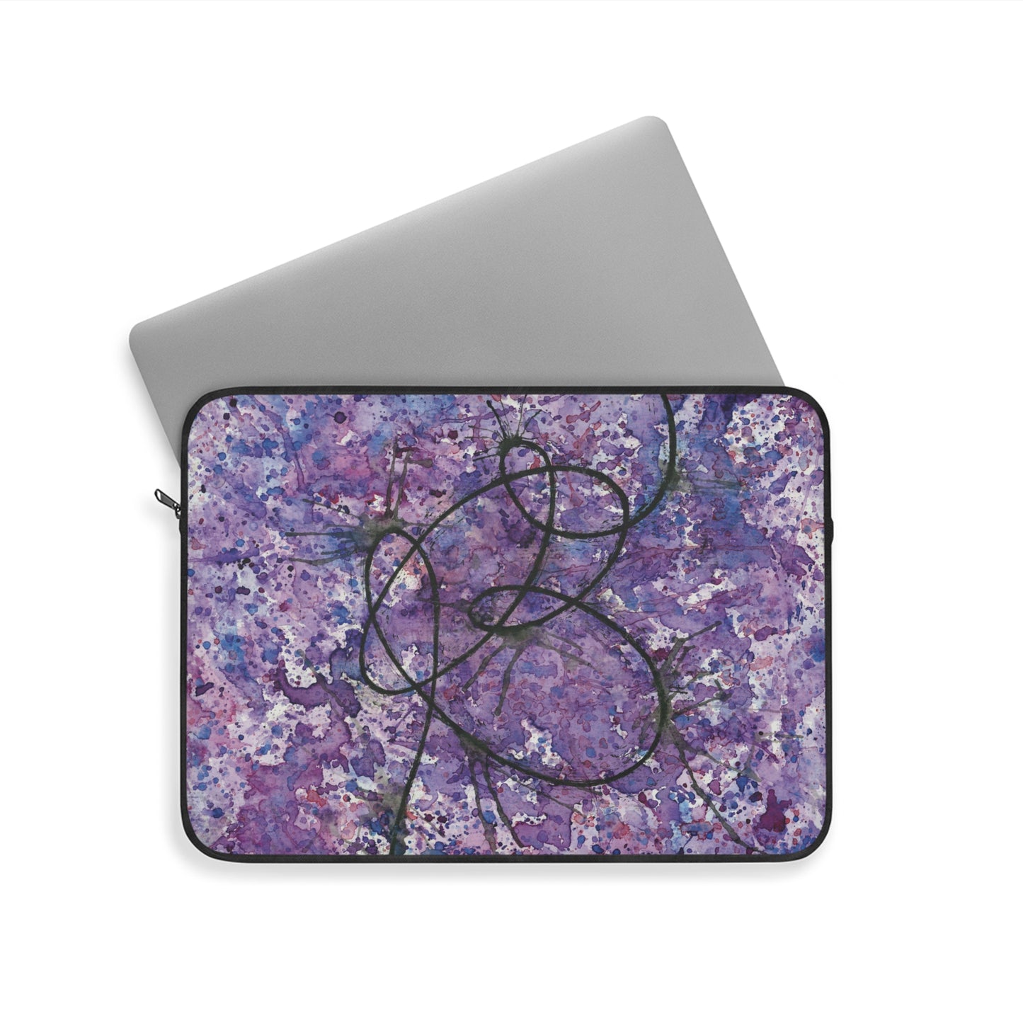BTS Love Yourself : Answer Watercolor Painting - Plush Fleece Interior Laptop Sleeve