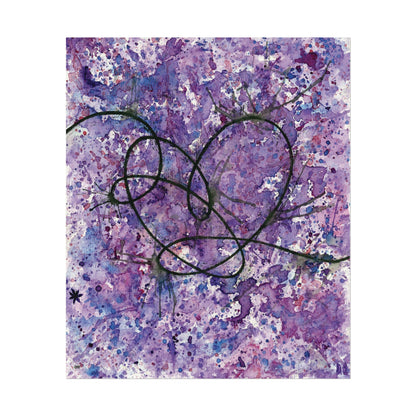 BTS Love Yourself : Answer Watercolor Painting - Textured Watercolor Matte Posters