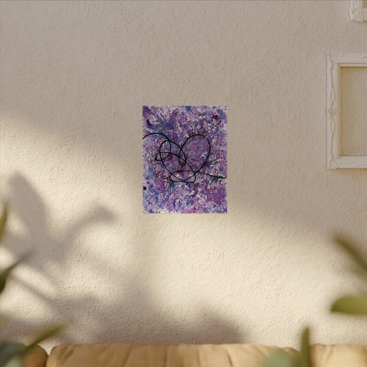 BTS Love Yourself : Answer Watercolor Painting - Textured Watercolor Matte Posters