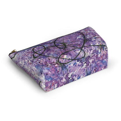 BTS Love Yourself : Answer Watercolor Painting - Zipper Closure Accessory Pouch w T-bottom (2 Sizes)