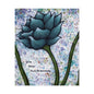 Grow. Thrive. F*ck The Patriarchy. Lotus Watercolor Painting - Textured Watercolor Matte Posters