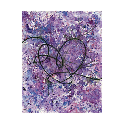 BTS Love Yourself : Answer Watercolor Painting - Textured Watercolor Matte Posters