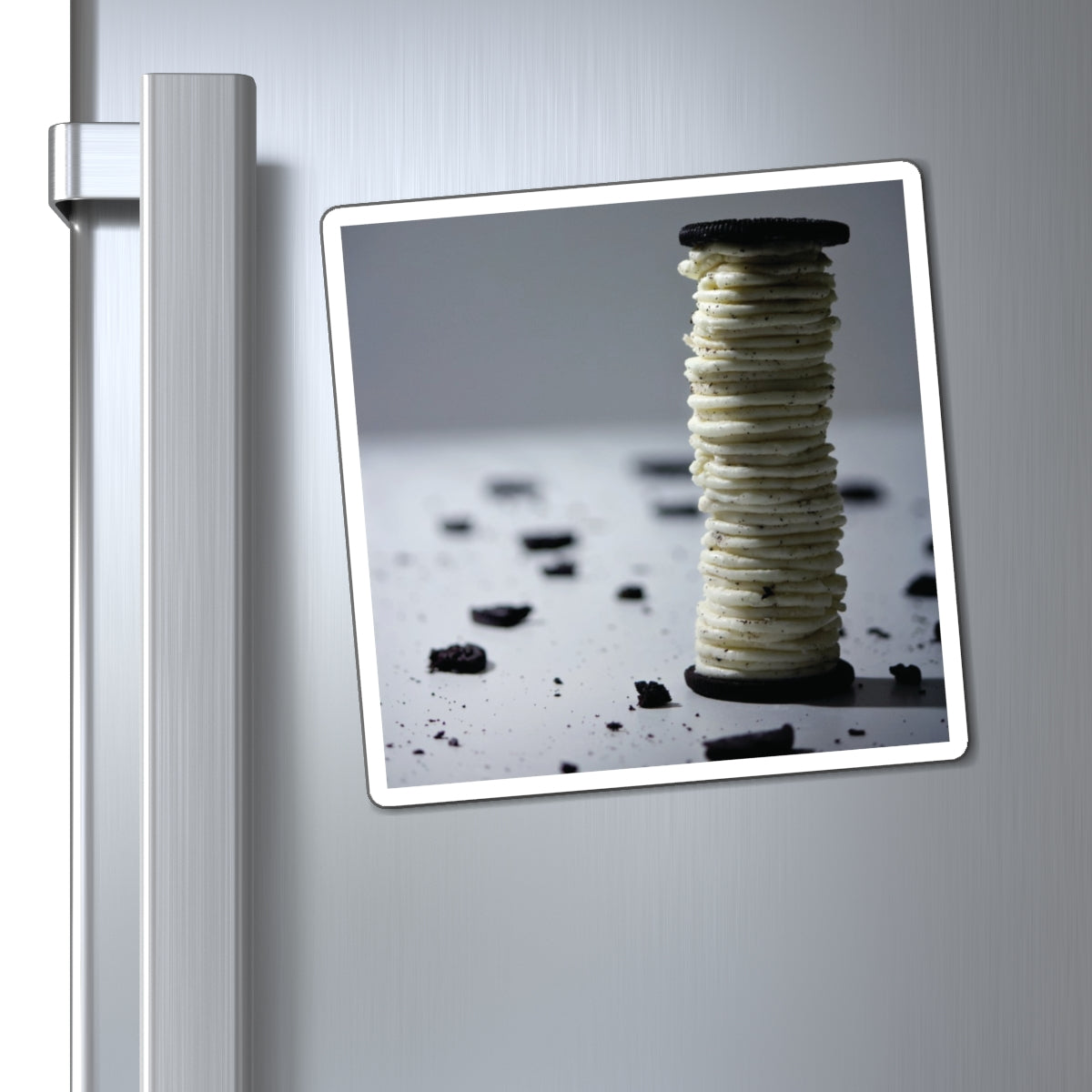 Gotta Stack Em All Cookie Cream Photography - Magnets