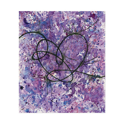 BTS Love Yourself : Answer Watercolor Painting - Textured Watercolor Matte Posters