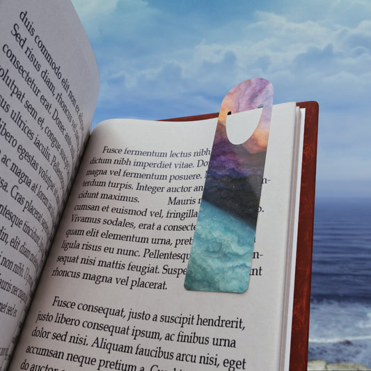 Traveling Through Uncharted Galaxies Watercolor Painting - Bookmark (Version 1)