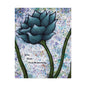 Grow. Thrive. F*ck The Patriarchy. Lotus Watercolor Painting - Textured Watercolor Matte Posters