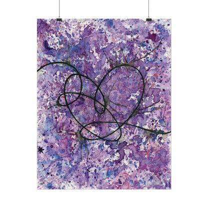 BTS Love Yourself : Answer Watercolor Painting - Textured Watercolor Matte Posters