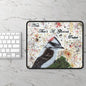 Now That's A Glorious Downy Woodpecker Watercolor Painting - Bird Nerd Gaming Mouse Pad