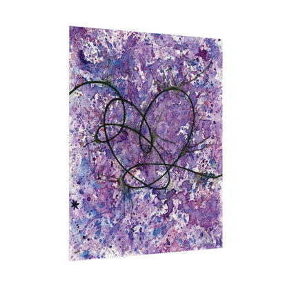 BTS Love Yourself : Answer Watercolor Painting - Textured Watercolor Matte Posters