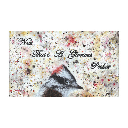Stop Looking At My Butterbutt Watercolor Painting - Bird Nerd (5x5 or 7x4.5) Car Magnets