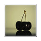 Dark Mirrored Cherries Food Photography - Magnets