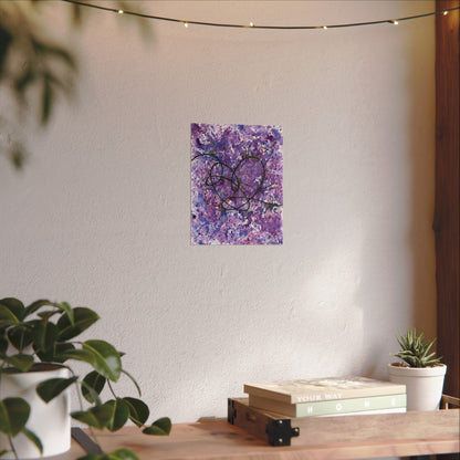 BTS Love Yourself : Answer Watercolor Painting - Textured Watercolor Matte Posters