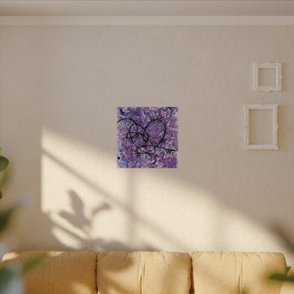 BTS Love Yourself : Answer Watercolor Painting - Textured Watercolor Matte Posters