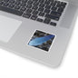 Shooting Through Space Watercolor Painting - Square Stickers