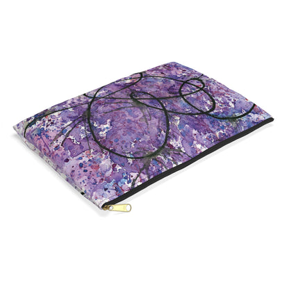 BTS Love Yourself : Answer Watercolor Painting - Zipper Closure Accessory Pouch (2 Sizes)