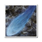 Shooting Through Space Watercolor Painting - Magnets