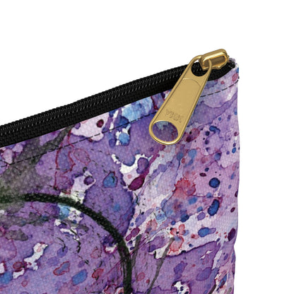 BTS Love Yourself : Answer Watercolor Painting - Zipper Closure Accessory Pouch (2 Sizes)