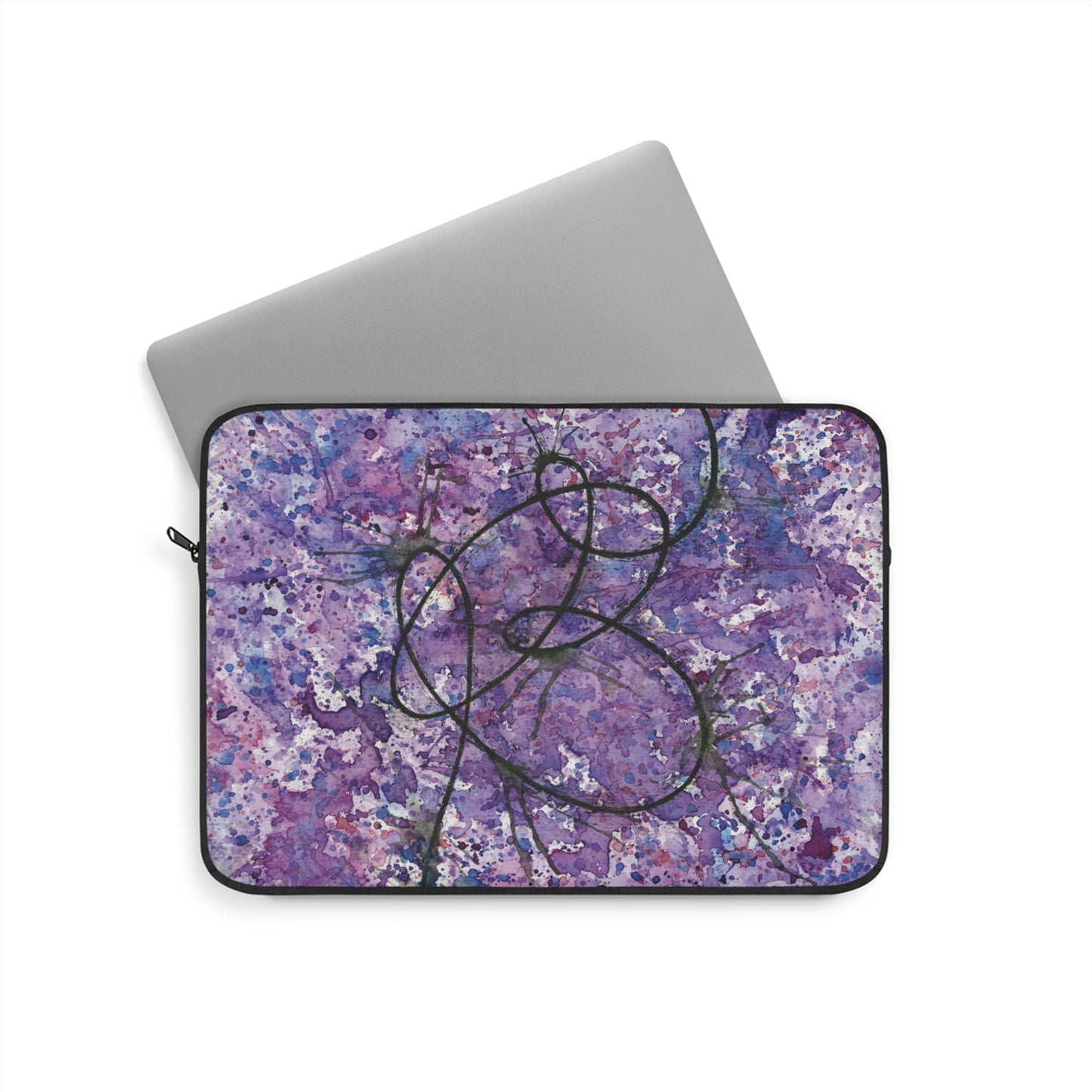BTS Love Yourself : Answer Watercolor Painting - Plush Fleece Interior Laptop Sleeve