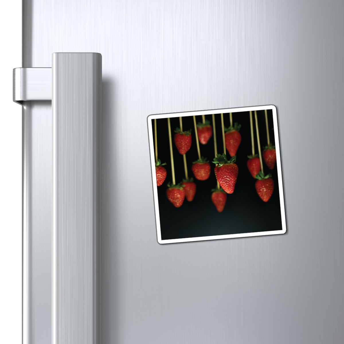 Hanging Strawberries Galore Food Photography - Magnets