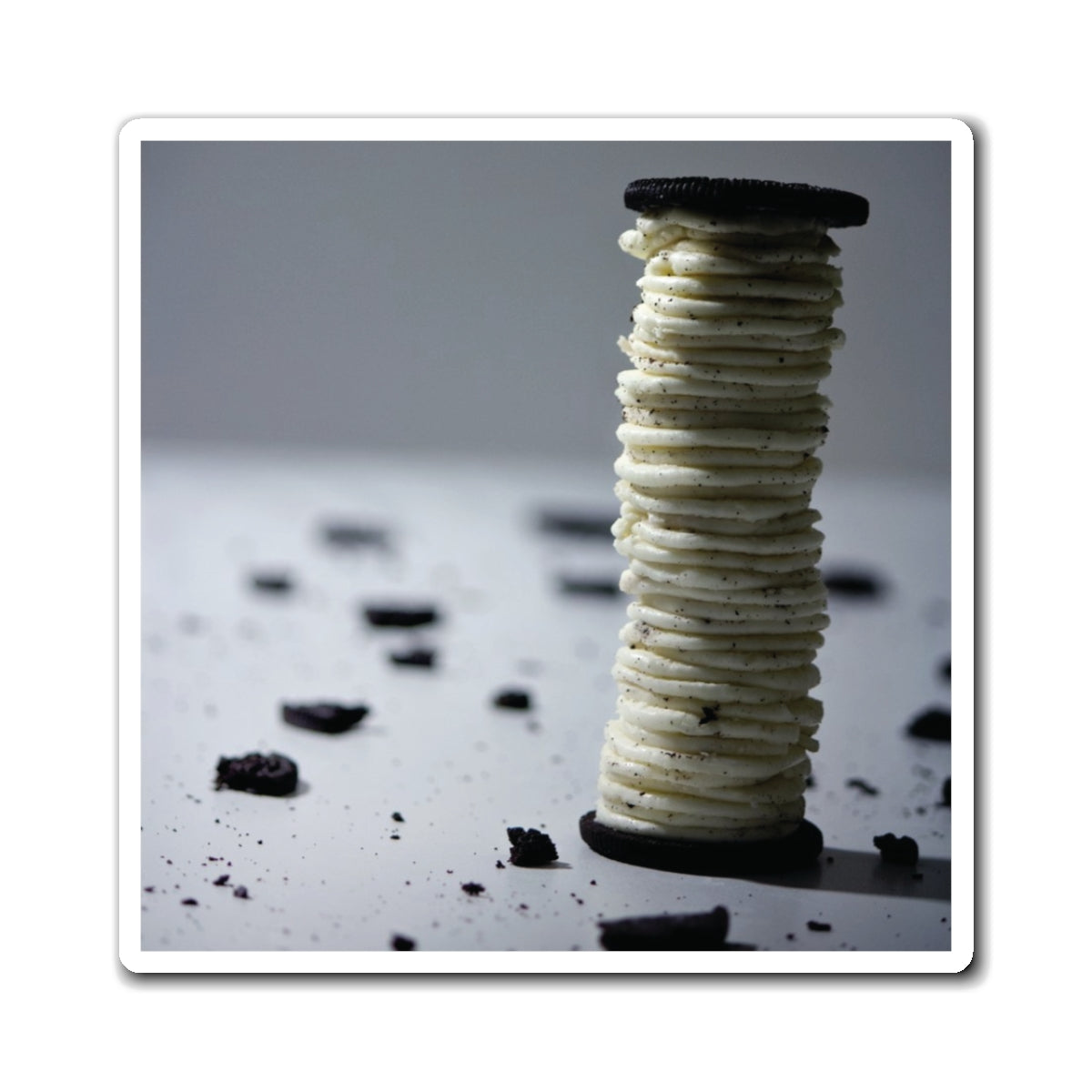 Gotta Stack Em All Cookie Cream Photography - Magnets