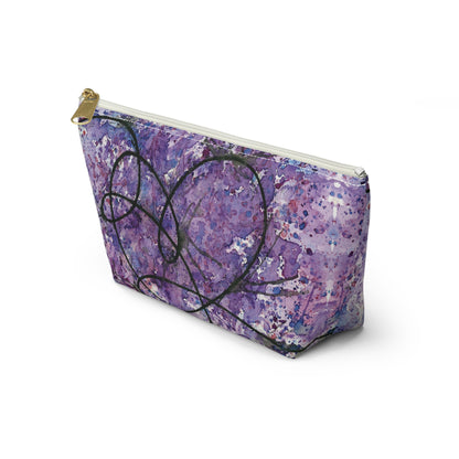 BTS Love Yourself : Answer Watercolor Painting - Zipper Closure Accessory Pouch w T-bottom (2 Sizes)