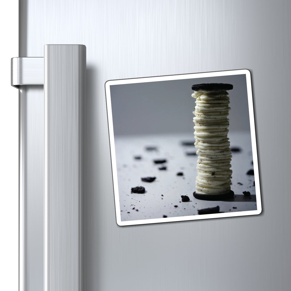 Gotta Stack Em All Cookie Cream Photography - Magnets