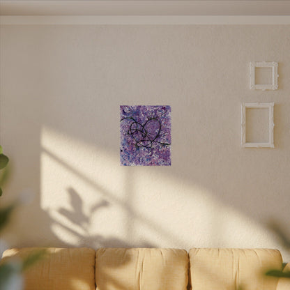 BTS Love Yourself : Answer Watercolor Painting - Textured Watercolor Matte Posters