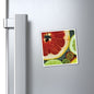 Fruity Assortment On Glass Food Photography - Magnets