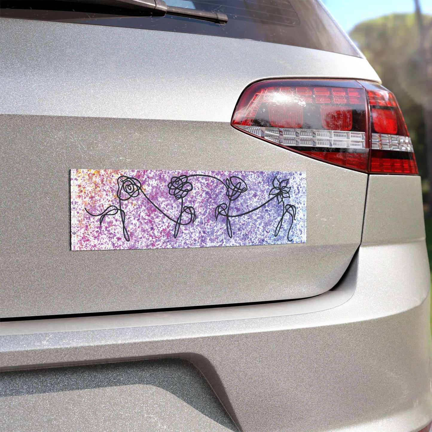 BTS Love Yourself : Her Watercolor Painting - 10x3 Car Magnets