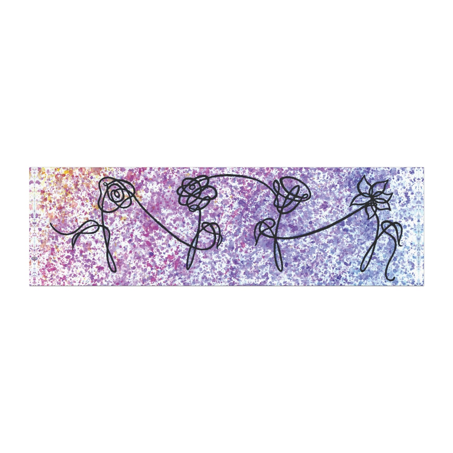 BTS Love Yourself : Her Watercolor Painting - 10x3 Car Magnets