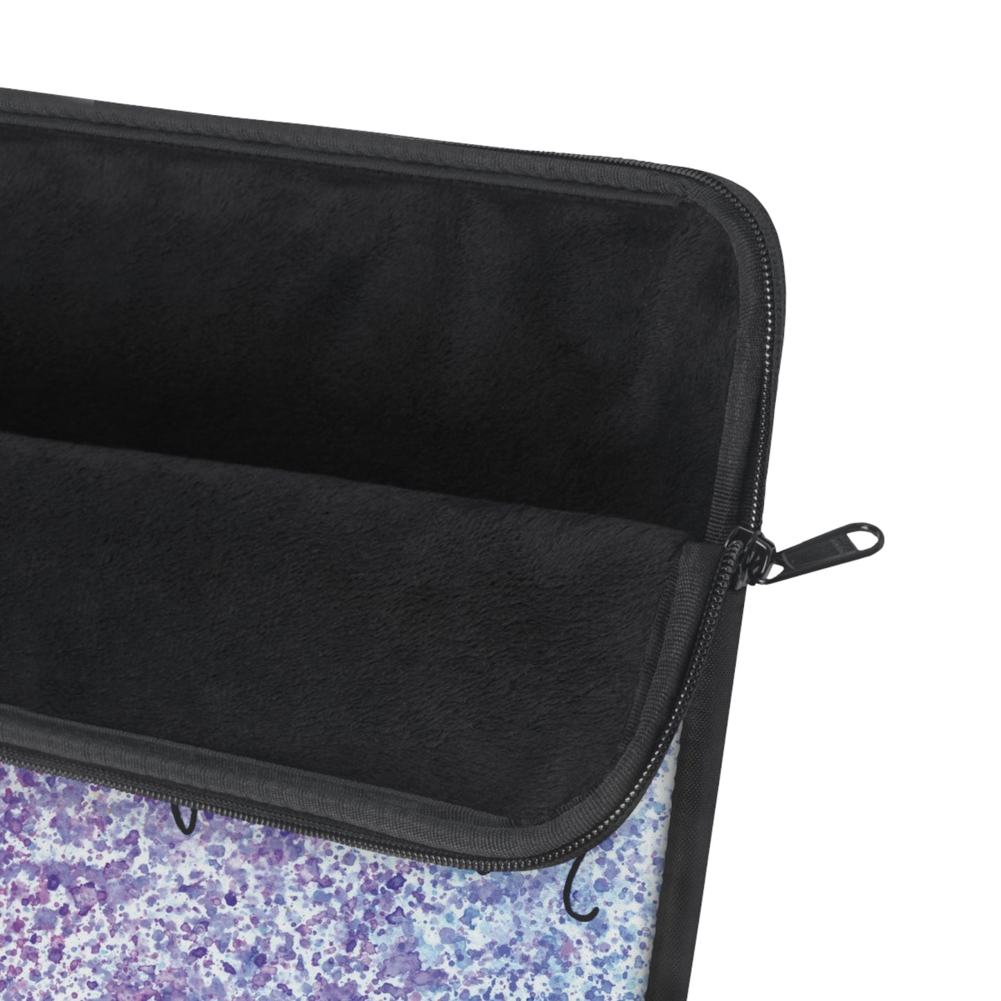 BTS Love Yourself : Her Multicolor Gradient Watercolor Painting - Plush Fleece Interior Laptop Sleeve