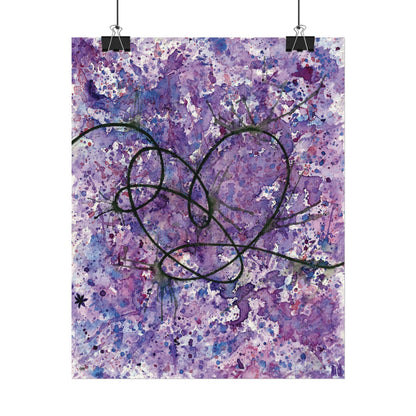 BTS Love Yourself : Answer Watercolor Painting - Textured Watercolor Matte Posters