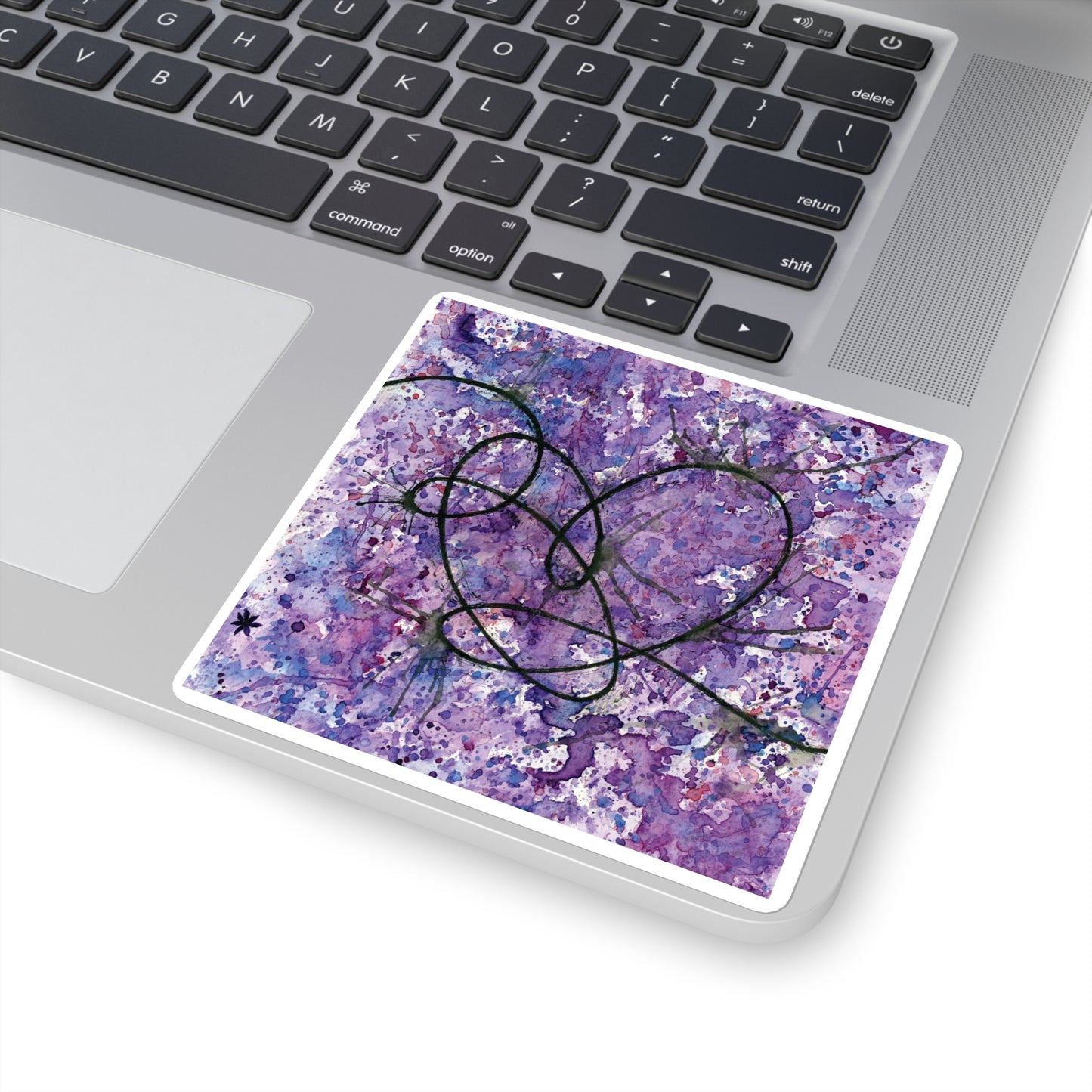 BTS Love Yourself : Answer Watercolor Painting - Square Stickers
